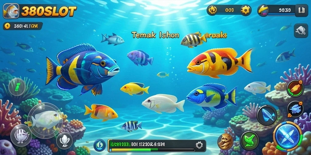Tampilan gameplay Tembak Ikan yang seru di 380SLOT.