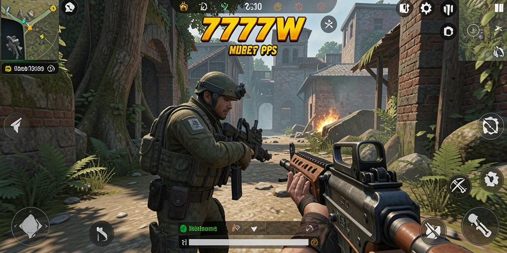 Tampilan gameplay TPS yang penuh aksi dan menegangkan.