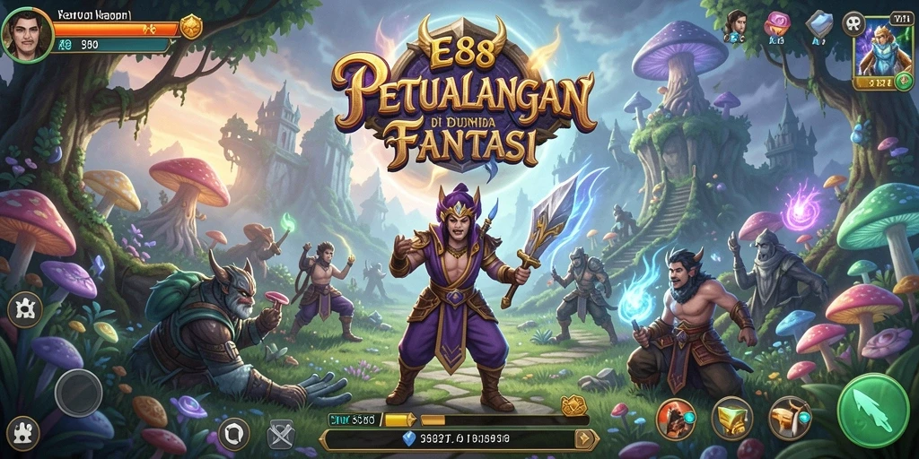 Tampilan luar biasa dari gameplay E88 di dunia petualangan fantastis.